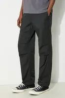 Kalhoty Maharishi Original Dragon Snopants pánské, černá barva, ve střihu chinos, 5063.BLACK