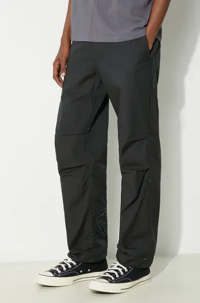 Kalhoty Maharishi Original Dragon Snopants pánské, černá barva, ve střihu chinos, 5063.BLACK