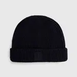Čepice s příměsí kašmíru Neil Barett FISHERMAN BEANIE tmavomodrá barva, PBCP335.V9505.466