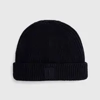 Čepice s příměsí kašmíru Neil Barett FISHERMAN BEANIE tmavomodrá barva, PBCP335.V9505.466