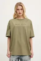 Bavlněné tričko Miss Sixty zelená barva, 6S2SJ76100