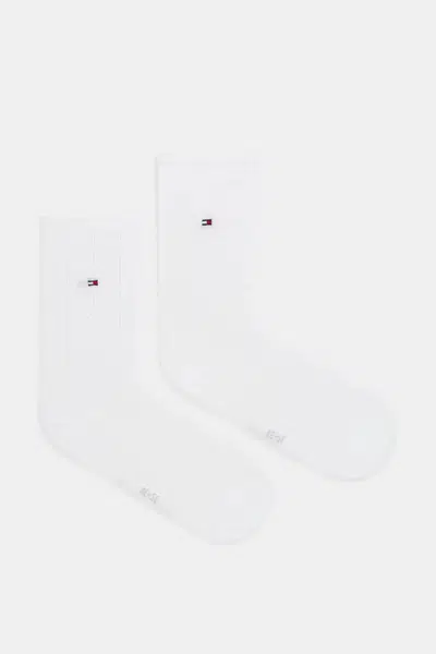 Ponožky Tommy Hilfiger 2-pack dámské, bílá barva, 701232610