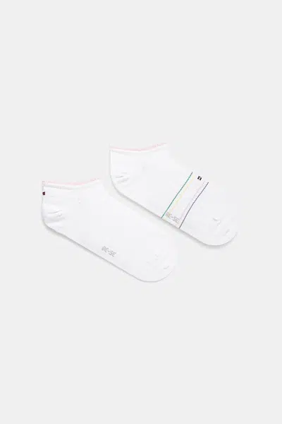 Ponožky Tommy Hilfiger 2-pack dámské, bílá barva, 701232978
