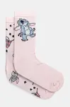 Dětské ponožky United Colors of Benetton x Disney růžová barva, 6AO307043