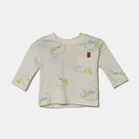 Dětské bavlněné tričko s dlouhým rukávem United Colors of Benetton