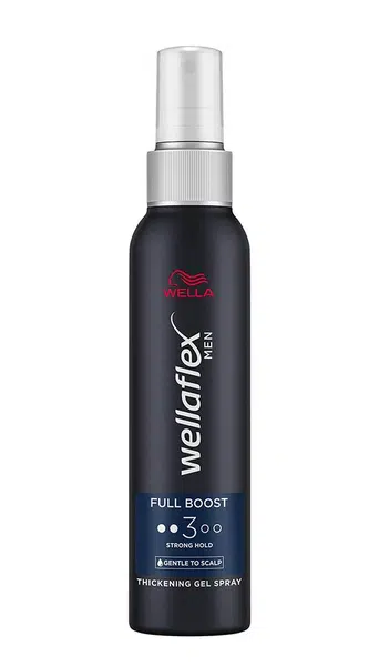 Wella Wellaflex Men Full Boost stylingový posilující gel sprej 150 ml