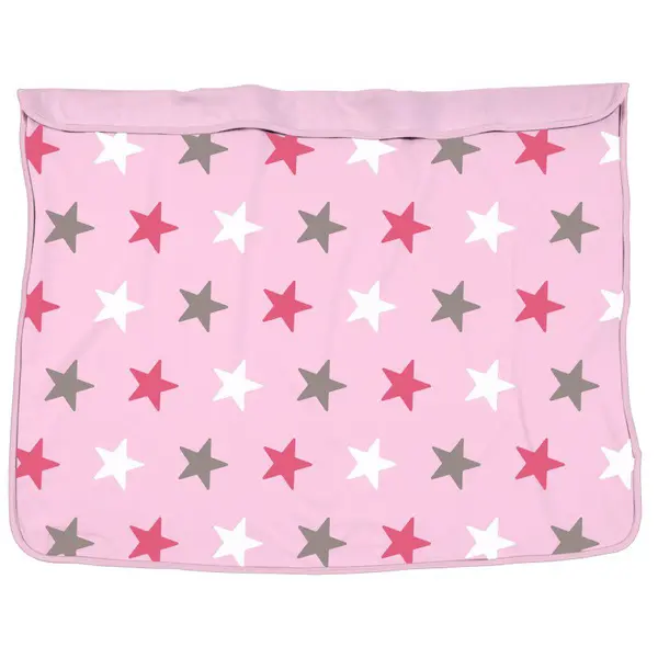 Dooky deka Blanket Baby Pink / Pink Stars