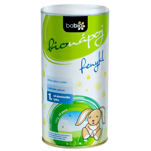 Babio Dětský bionápoj fenykl od ukončeného 1. týdne 180 g
