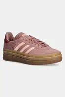 Tenisky adidas Originals Gazelle Bold růžová barva, JH9666
