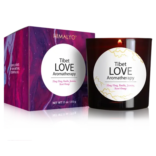 Himalyo Tibet Love Aromatherapy Svíčka 315 g