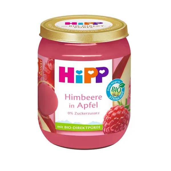 Hipp Superovoce BIO Jablka s malinami 160 g