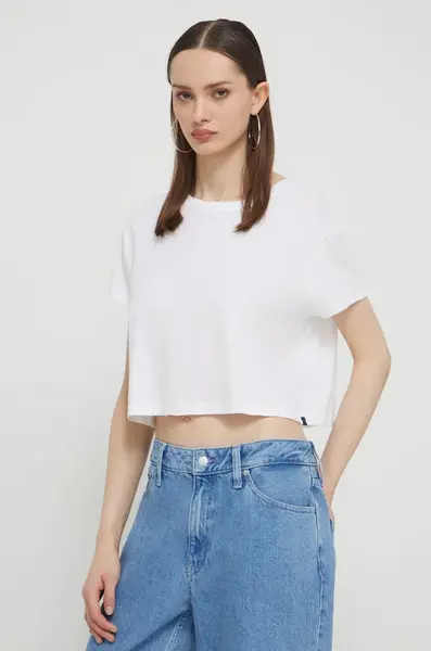 Tričko Superdry bílá barva