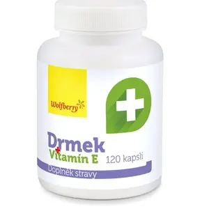 Wolfberry Drmek + vitamín E 120 kapslí
