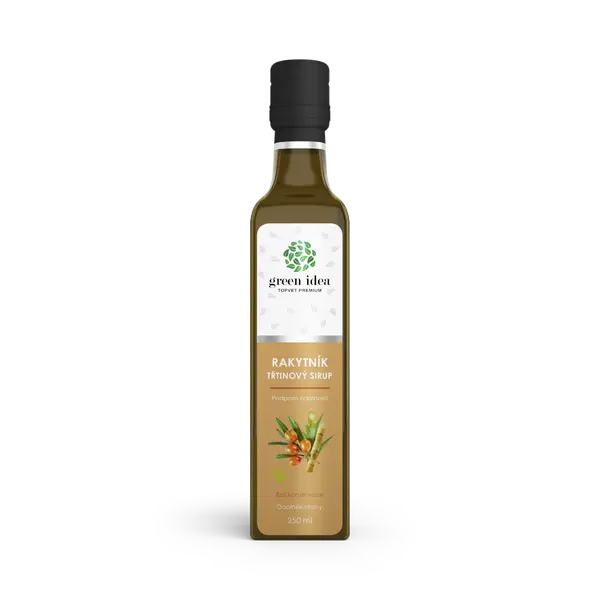 Green idea Rakytník třtinový sirup 250 ml