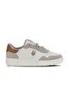 Kožené sneakers boty K-Swiss SLAMMSHIELD II béžová barva, 94312.185.M