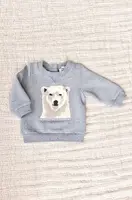 Dětská mikina Tartine et Chocolat modrá barva, s aplikací, TZ15021