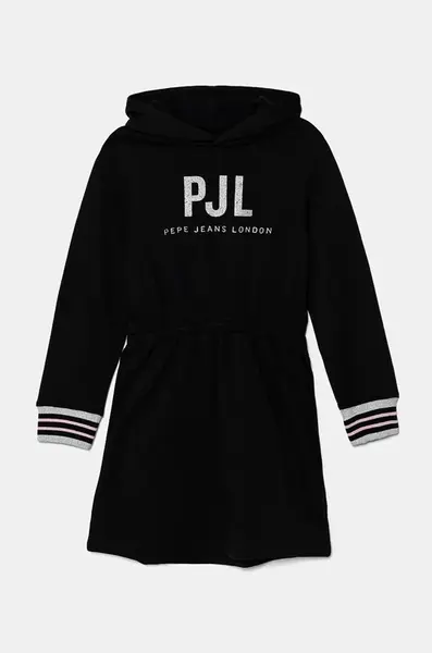 Dětské bavlněné šaty Pepe Jeans THAIS