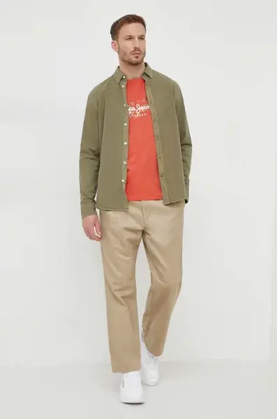 Pepe Jeans  Bavlněná košile  PHIL