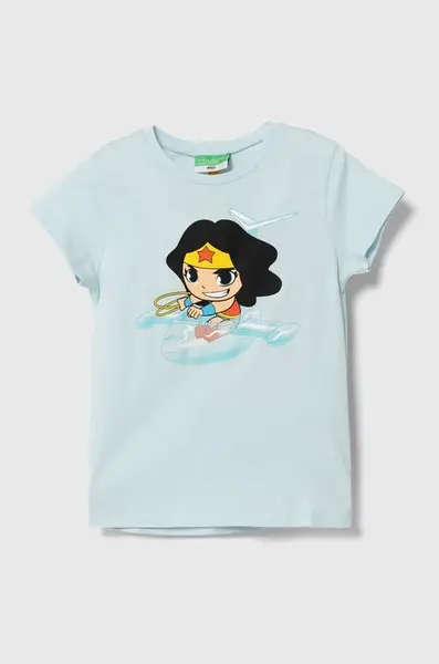 Dětské bavlněné tričko United Colors of Benetton