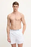 Plavkové šortky Tommy Hilfiger bílá barva, UM0UM03489