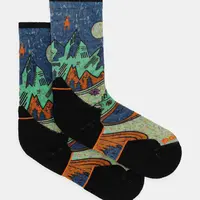 Ponožky Smartwool Trail Run Mountain Print SW002698