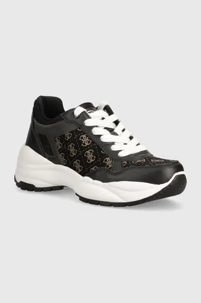 Tenisky Guess SAMRA2 černá barva, FLTSM2 FAL12