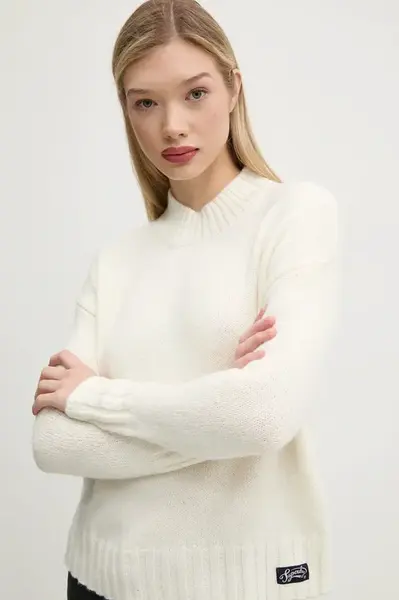 Svetr z vlněné směsi Superdry