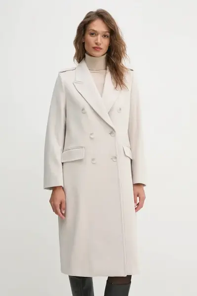 Vlněný kabát Sisley