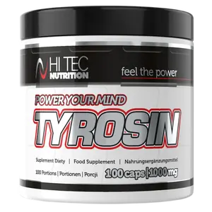 HiTec Nutrition Tyrosin - 100 kapslí
