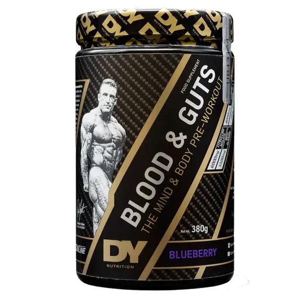 Dorian Yates Blood and Guts 380g - borůvka
