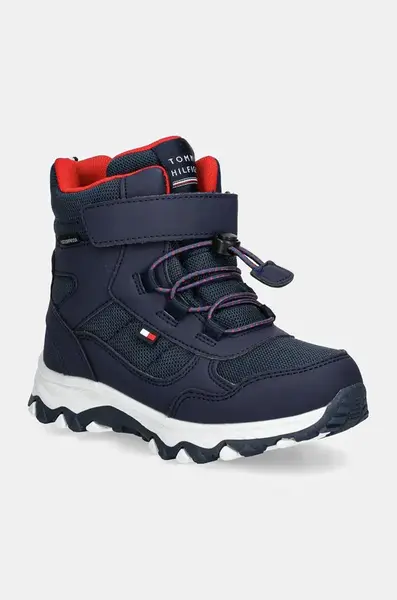 Dětské boty Tommy Hilfiger tmavomodrá barva, T1X5-33710