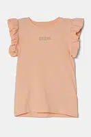 Dětské tričko Guess oranžová barva, K5RI26 K6YW4