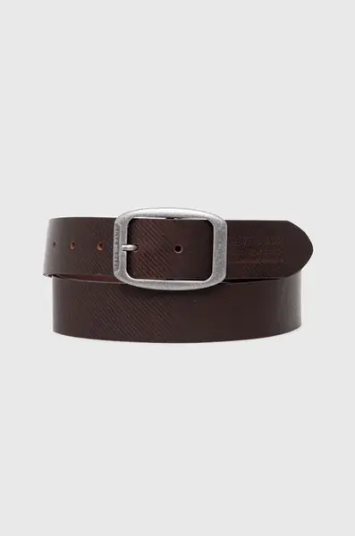 Kožený pásek Pepe Jeans WADE BELT
