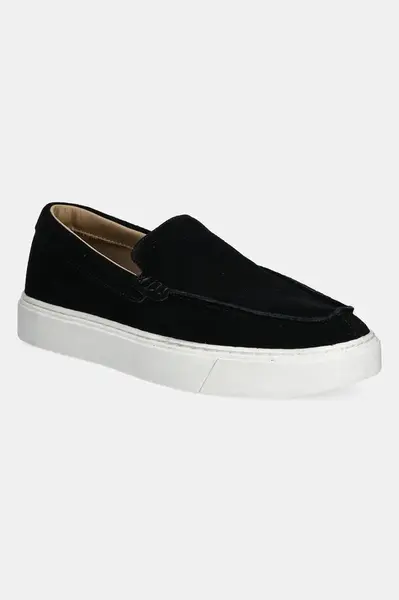 Semišové mokasíny Calvin Klein MOCCASIN SUEDE