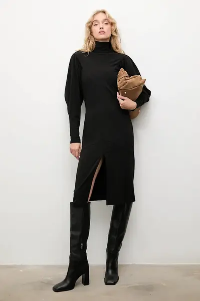 Šaty Answear.LAB černá barva, mini