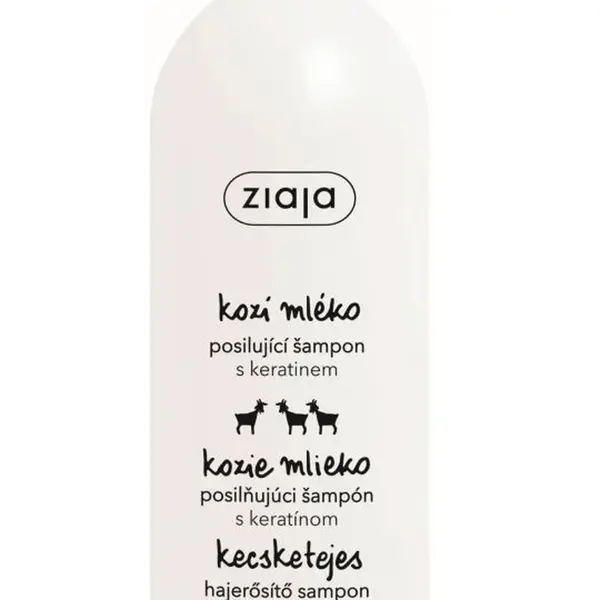 Ziaja Kozí mléko Šampon na vlasy s keratinem 400 ml