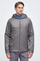 Sportovní bunda Houdini Dunfri šedá barva