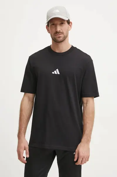 Bavlněné tričko adidas Essential