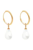 Pozlacené náušnice Lilou Pearls