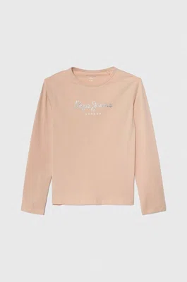 Dětská halenka Pepe Jeans Hana růžová barva, s potiskem