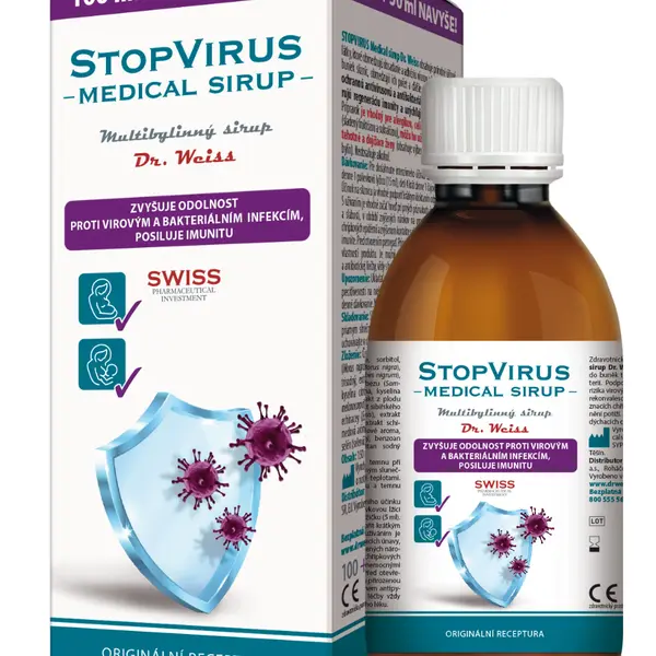 Dr. Weiss STOPVIRUS Medical sirup 100+50 ml