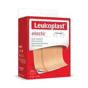 Leukoplast Elastic Náplast pružná 6 cm x 1 m role 1 ks