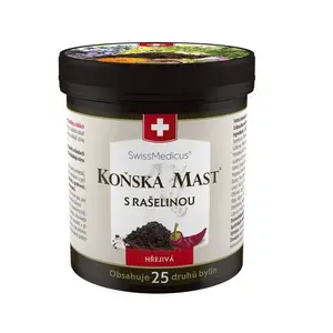 SwissMedicus Koňská mast s rašelinou hřejivá 250 ml