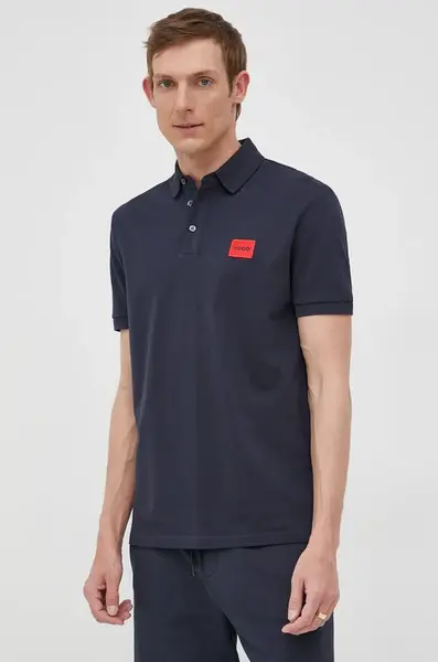 Bavlněné polo tričko Hugo Dereso222