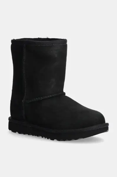 Dětské semišové sněhule UGG černá barva