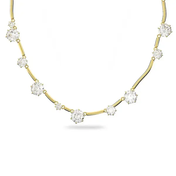 Náhrdelník Swarovski zlatá barva