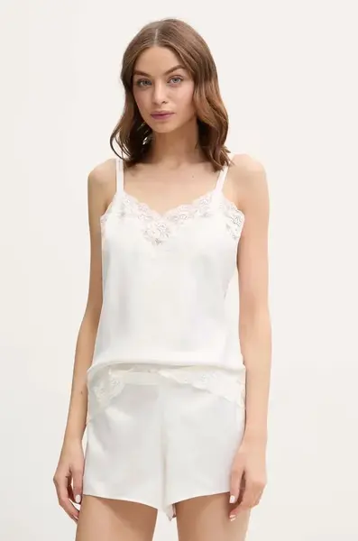 Pyžamo Lauren Ralph Lauren černá barva, ILN11684