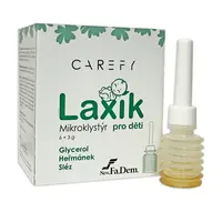 CAREFY Laxík mikroklystýr pro děti 6x3 g