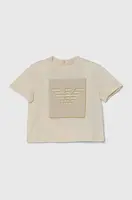 Bavlněné dětské tričko Emporio Armani