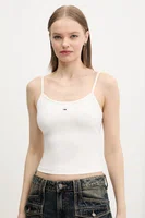 Top Tommy Jeans 2-pack dámský, růžová barva